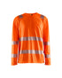 T-shirt manche longue haute-visibilité - Orange Haute-visibilité
