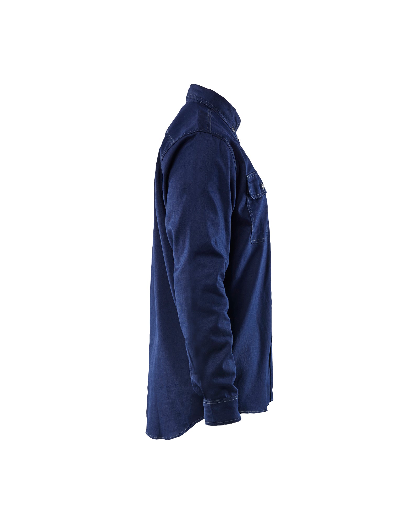 FR Button-Up Shirt - Navy blue