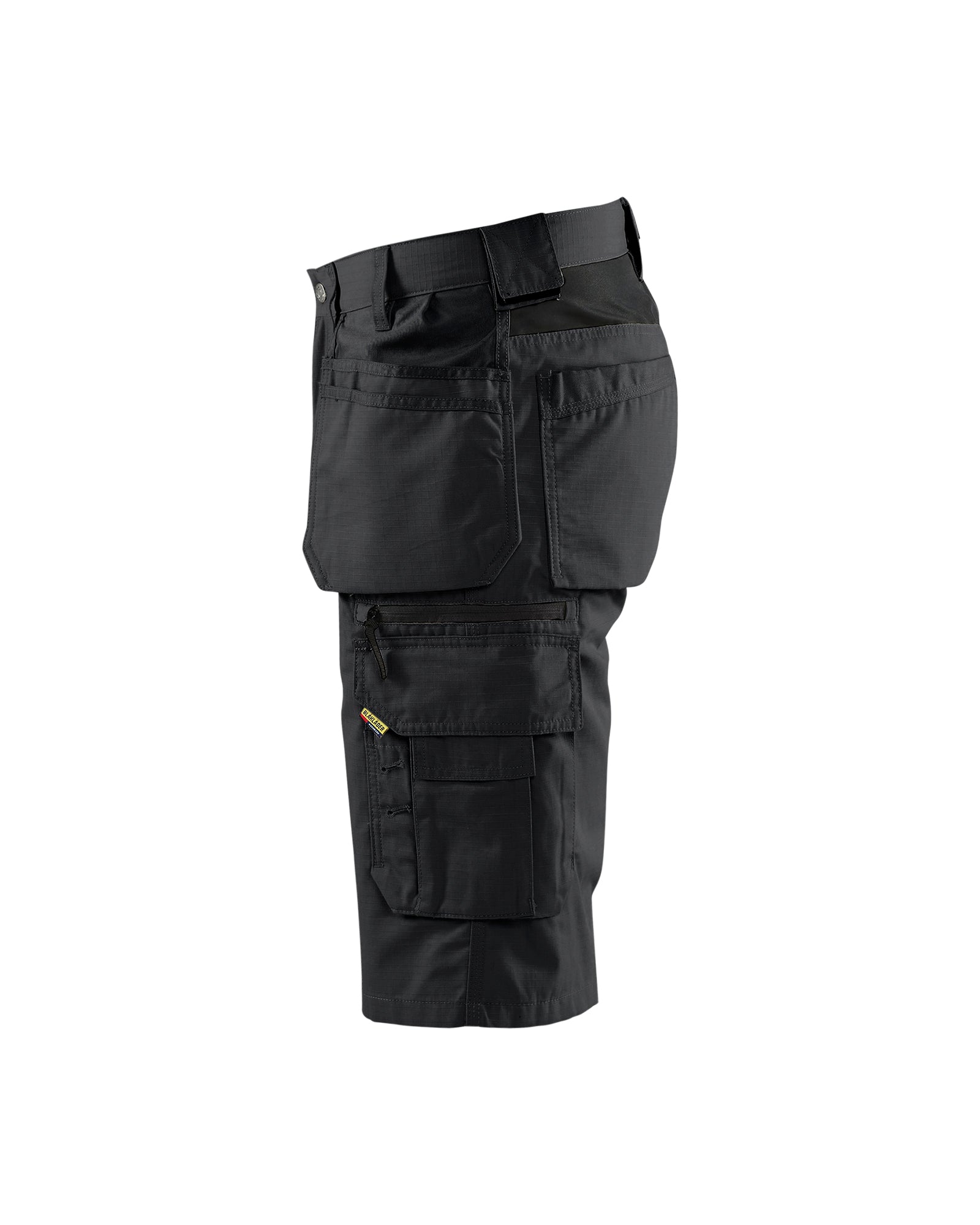 Short Long Anti-déchirure Avec Poches Utilitaires - Noir