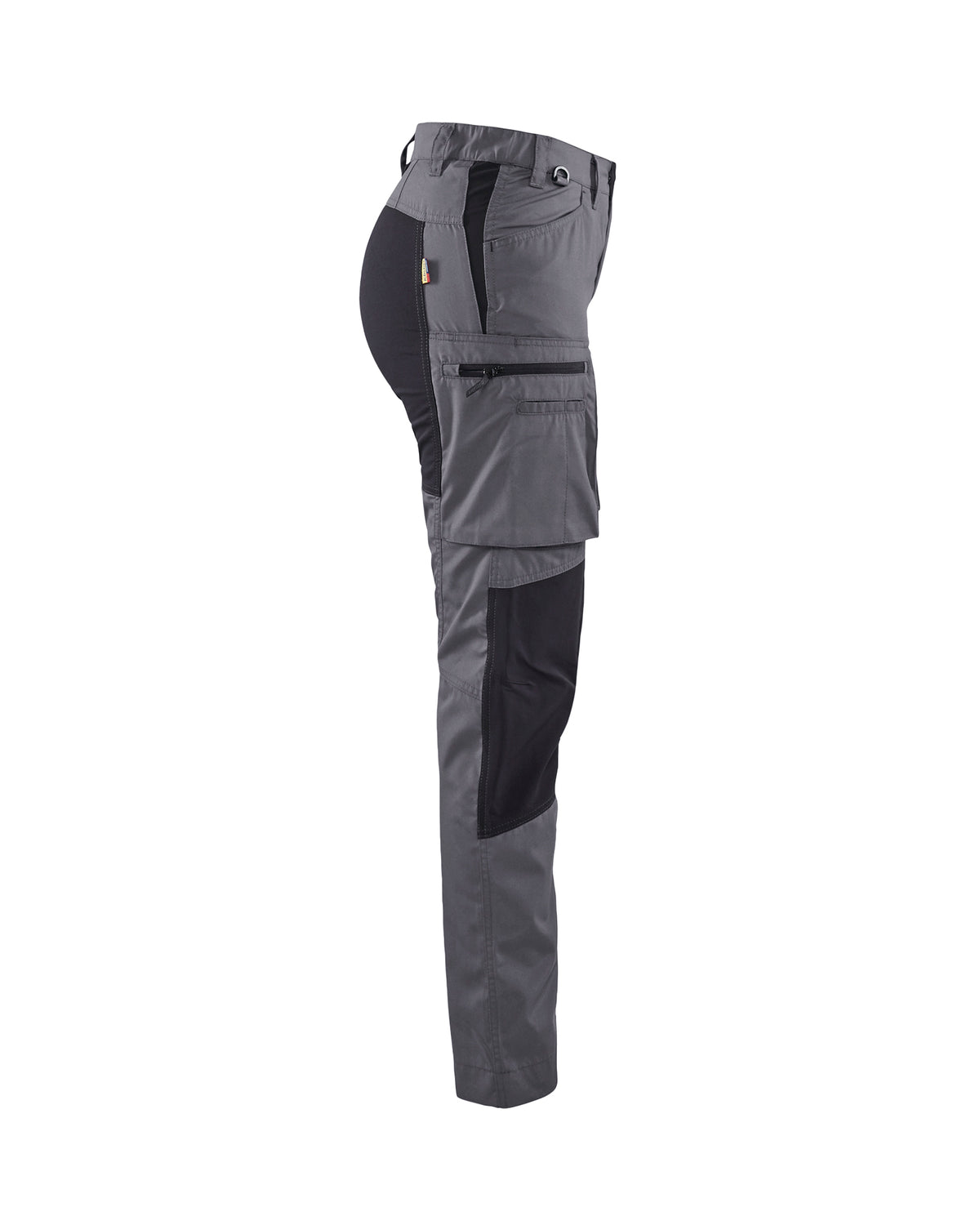 PANTALON DE SERVICE POUR FEMMES - Gris/Noir