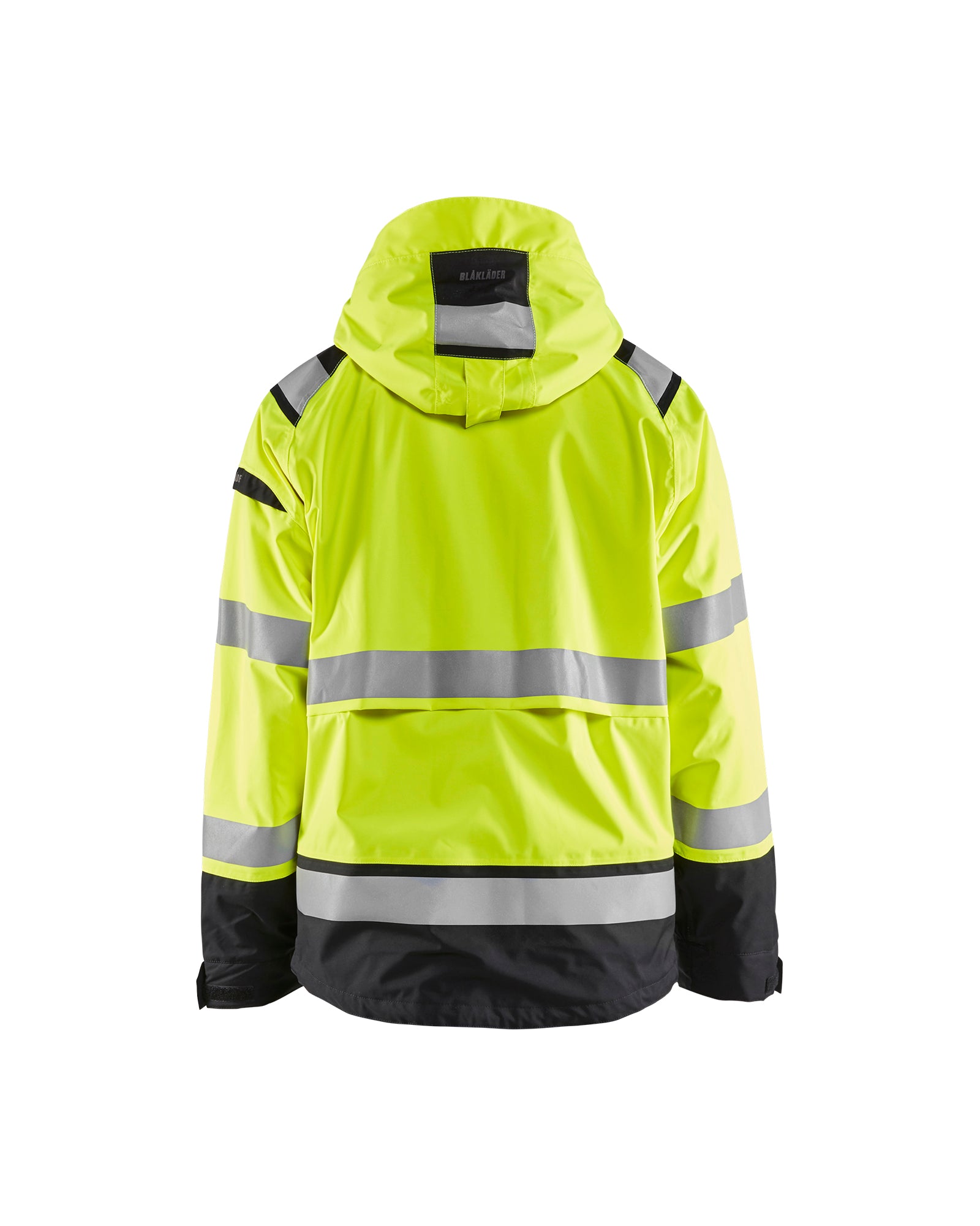 Manteau coquille Premium Haute-visibilité - Jaune haute-visibilité/Noir