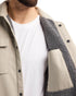 Chemise ANTIDÉCHIRURE avec doublure en molleton - Pierre