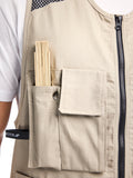 Ripstop Kangaroo Mesh Vest - Stone