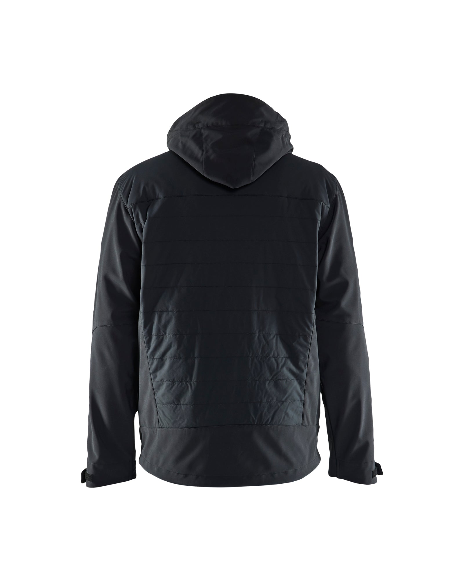 Veste Hybride - Noire/Orange