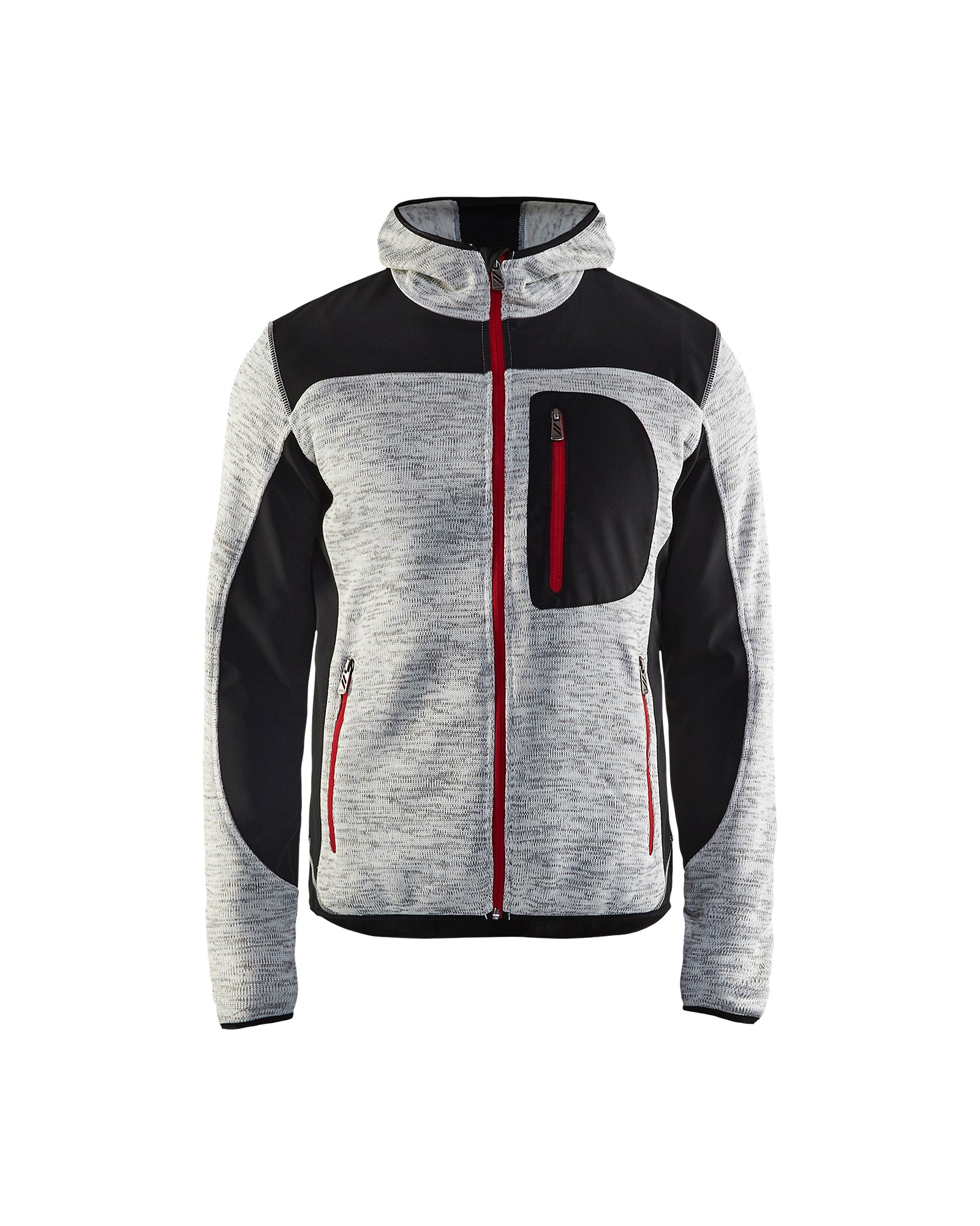 VESTE EN TRICOT - Gris/Noir