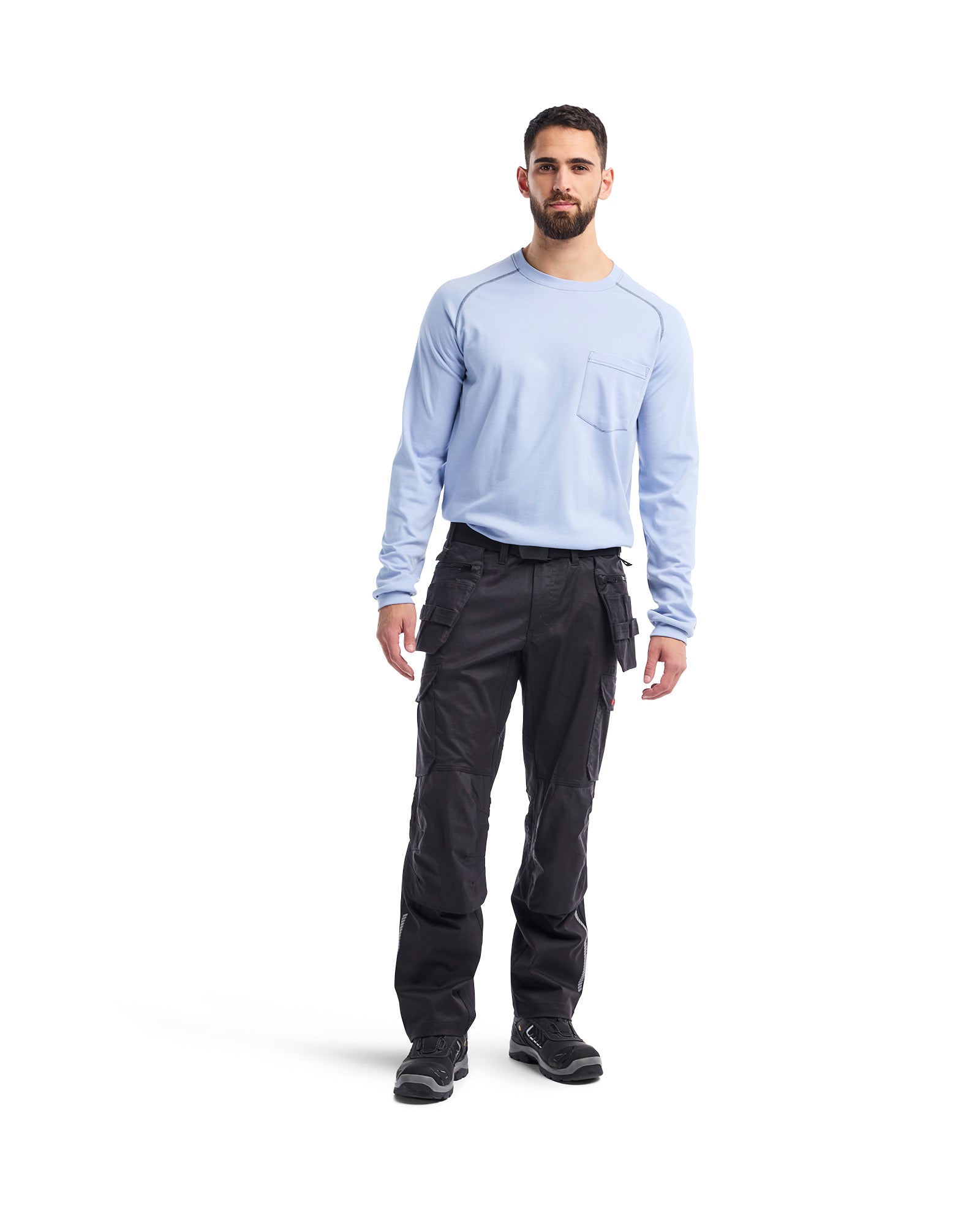 PANTALON UTILITAIRE Extensibles RÉSISTANTE AUX FLAMMES - Noir