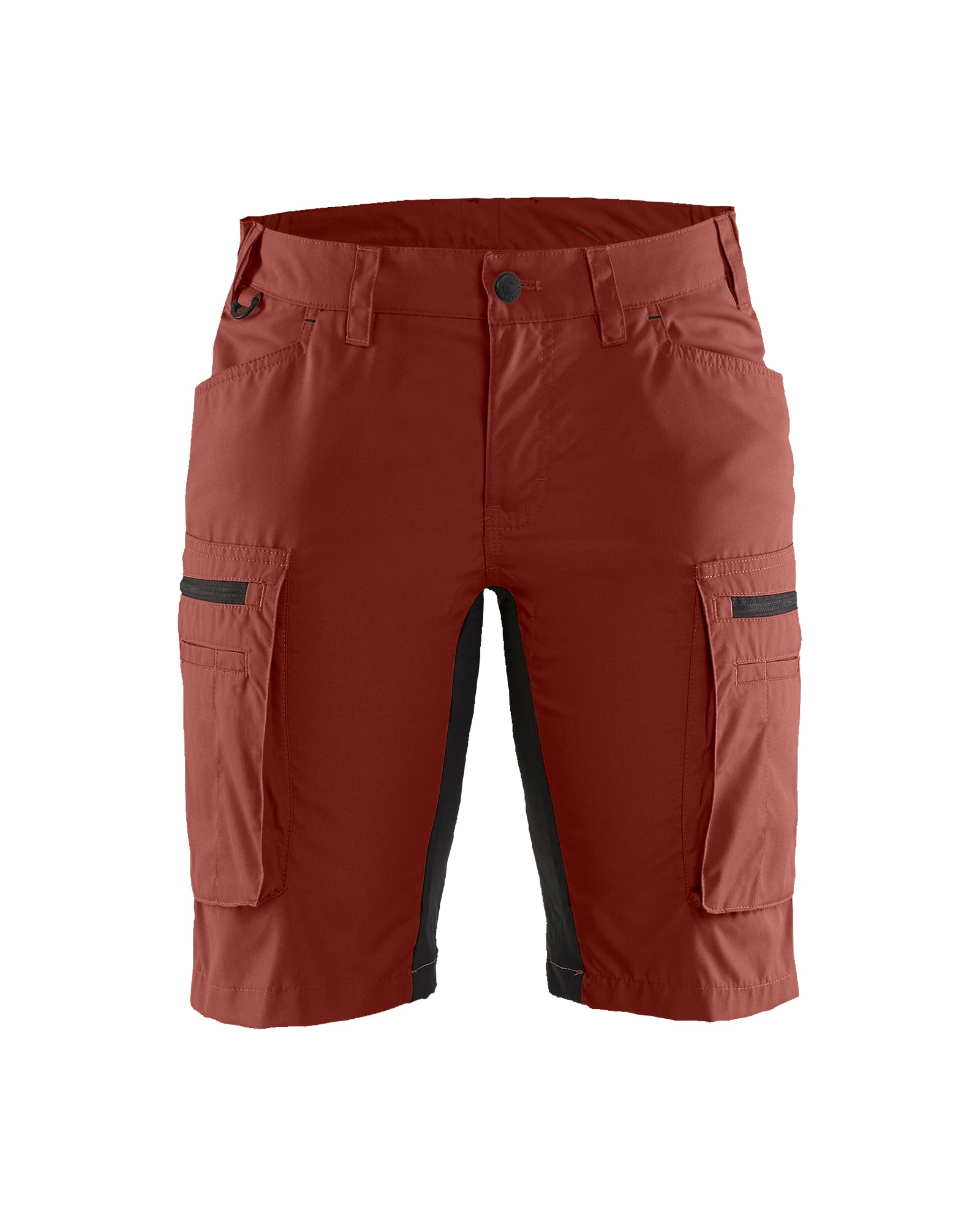 Pantalon de service femme - Rouge ardent/Noir