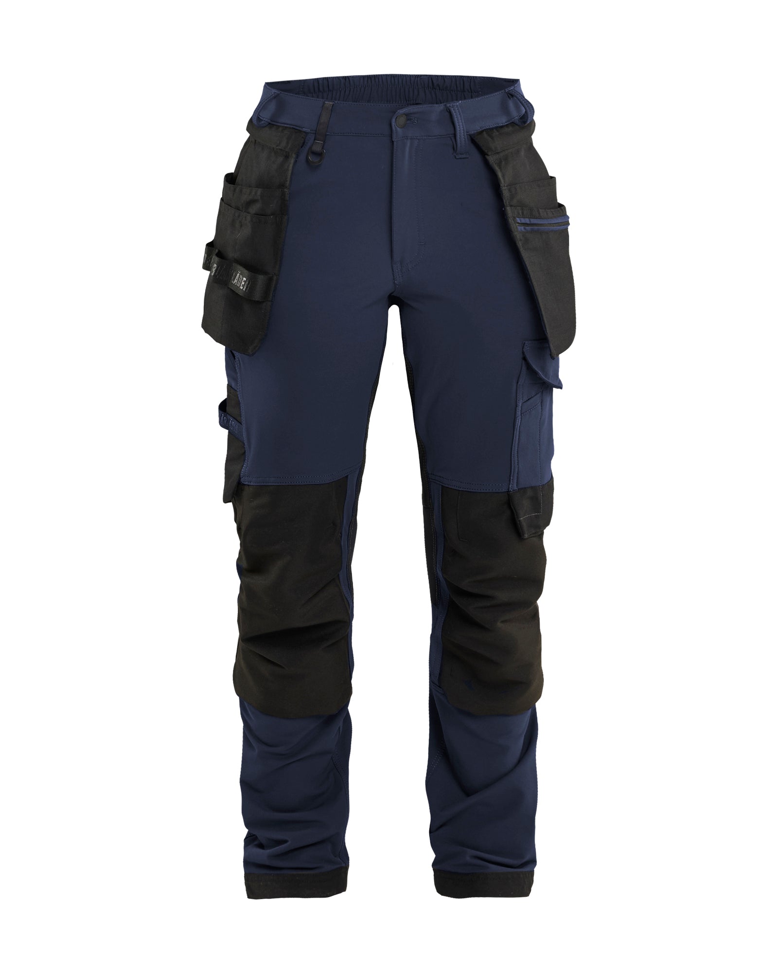 Pantalon de travail extensible dans les 4 sens pour femmes - Marine foncé/Noir