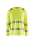 T-shirt manche longue haute-visibilité - Jaune