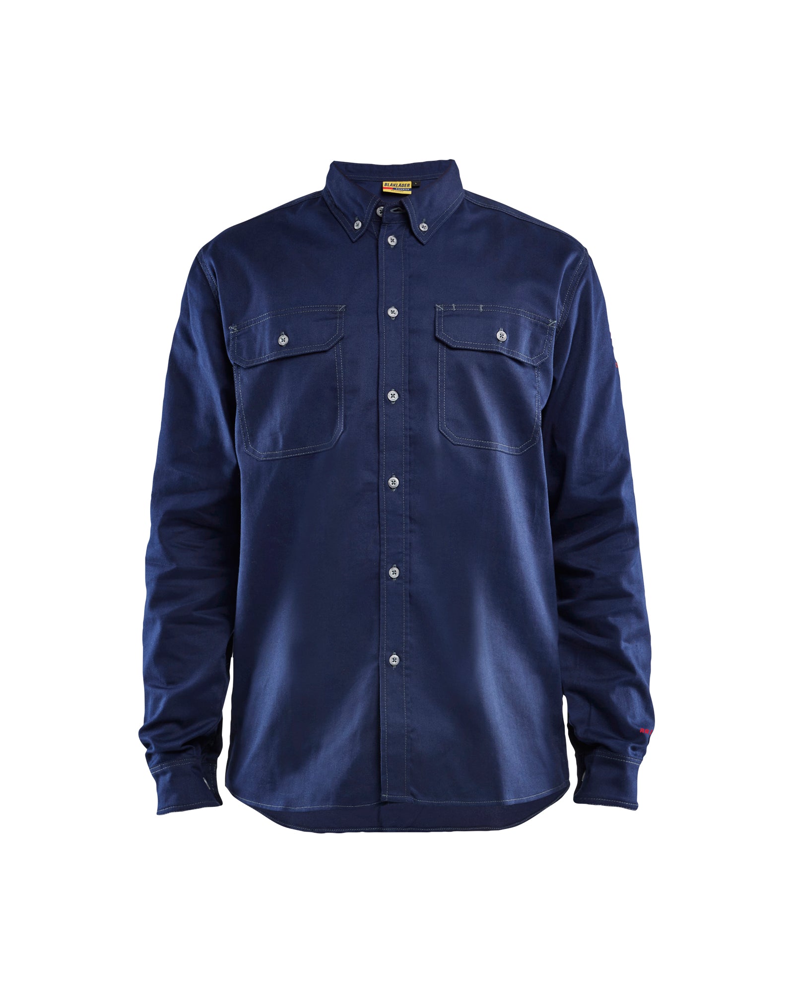 FR Button-Up Shirt - Navy blue