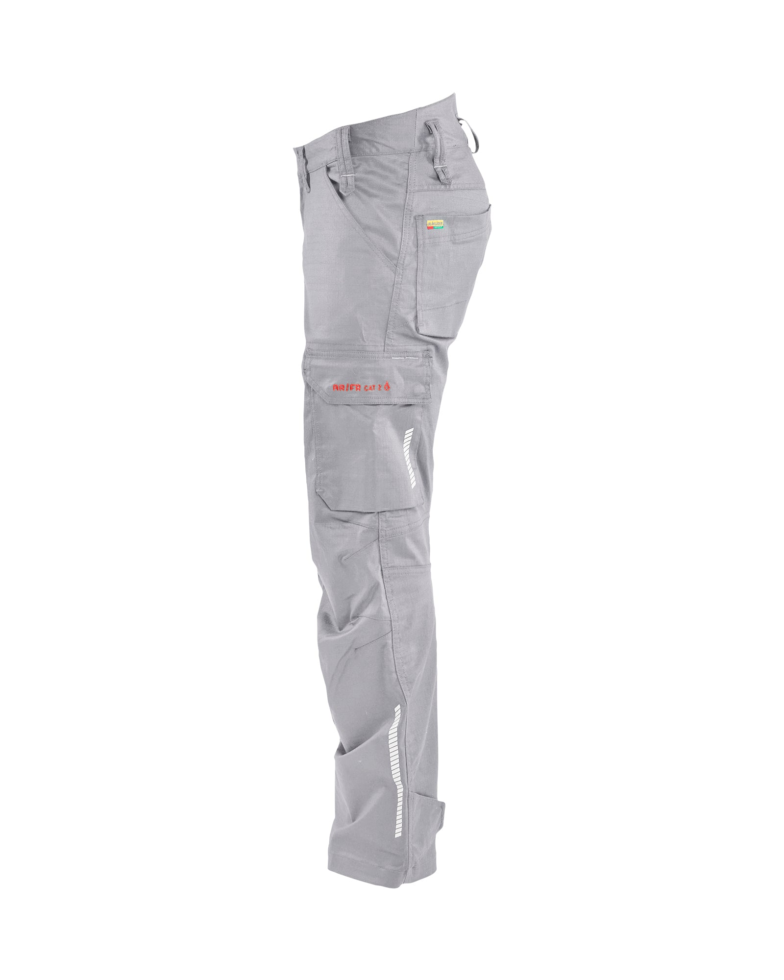 Pantalons extensibles RÉSISTANTE AUX FLAMMES avec genouillères - Gris très clair