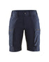 Pantalon de service femme - Marine foncé/Noir