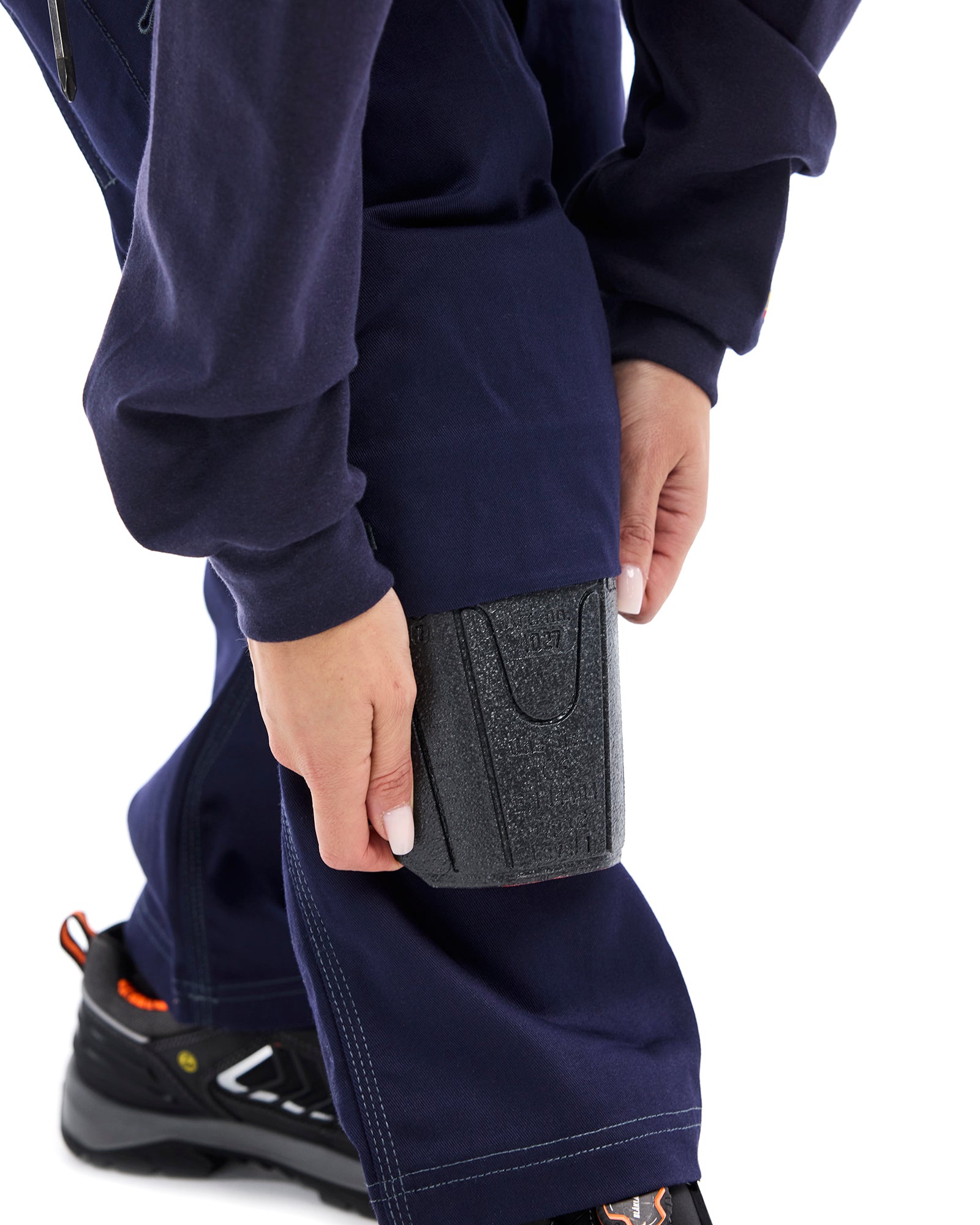 Women's FR Pant With Utility Pockets - Navy blue