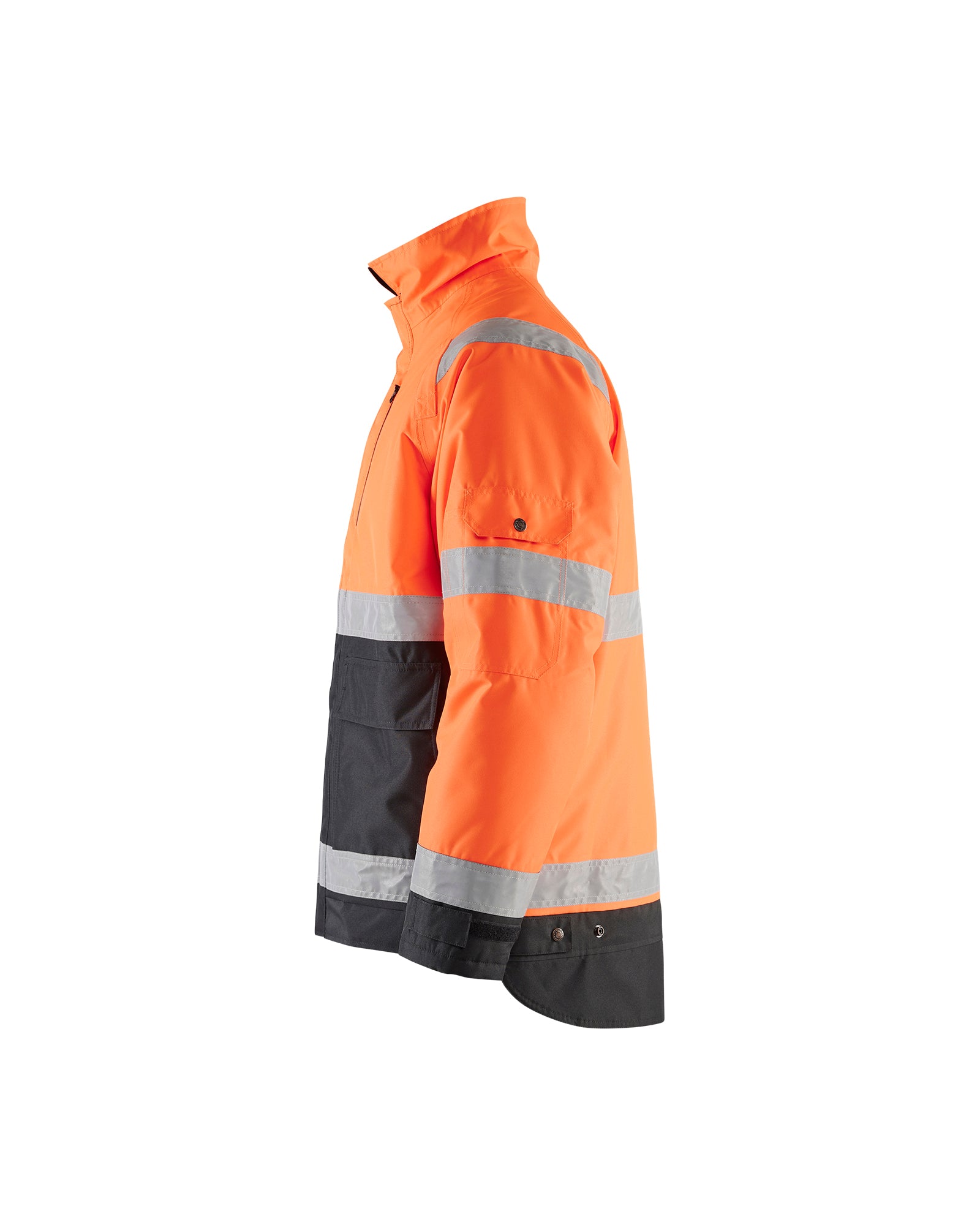 MANTEAU D’HIVER HAUTE-VISIBILITÉ - Orange/Noir