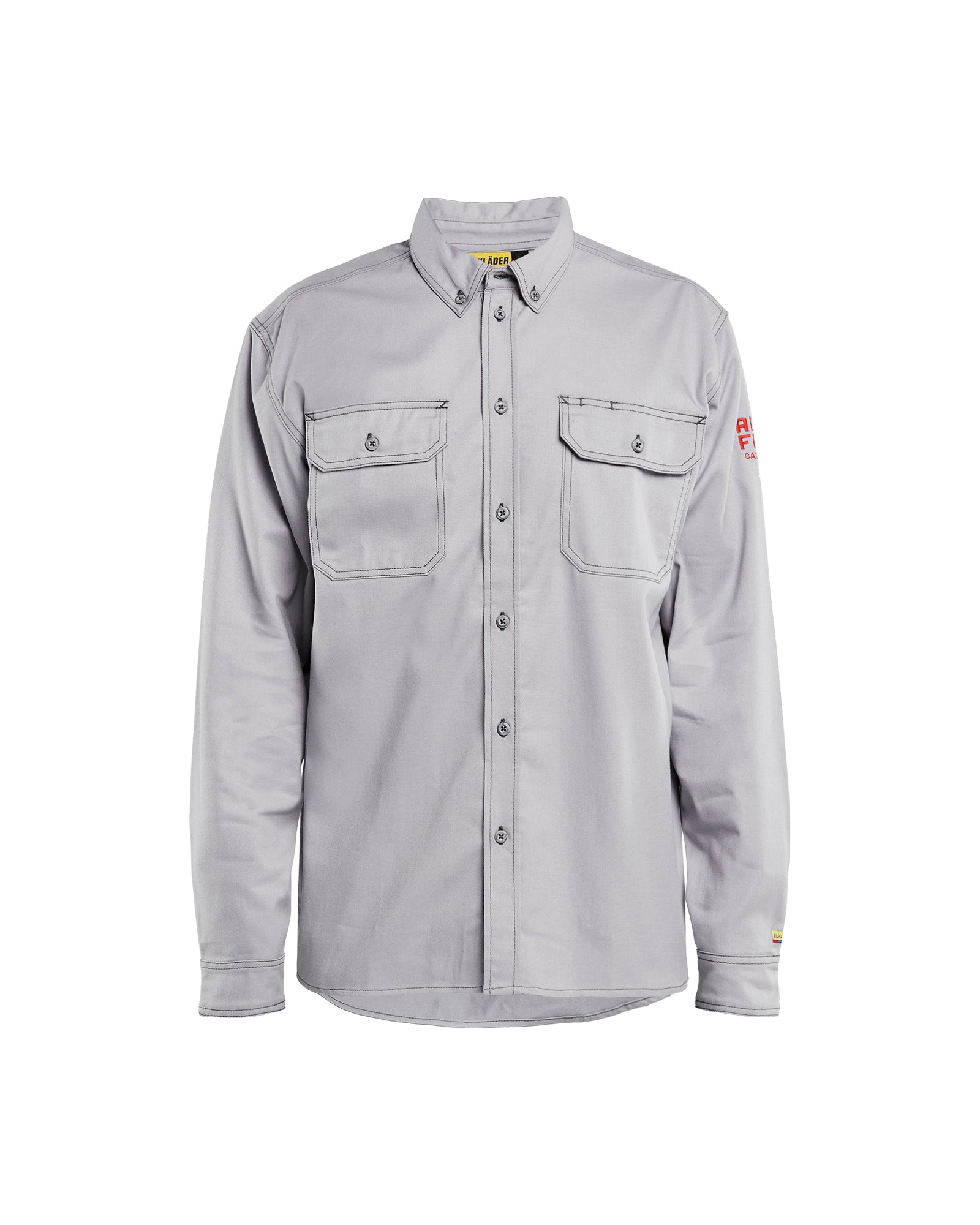 Chemise à boutons RÉSISTANTE AUX FLAMMES - Gris très clair