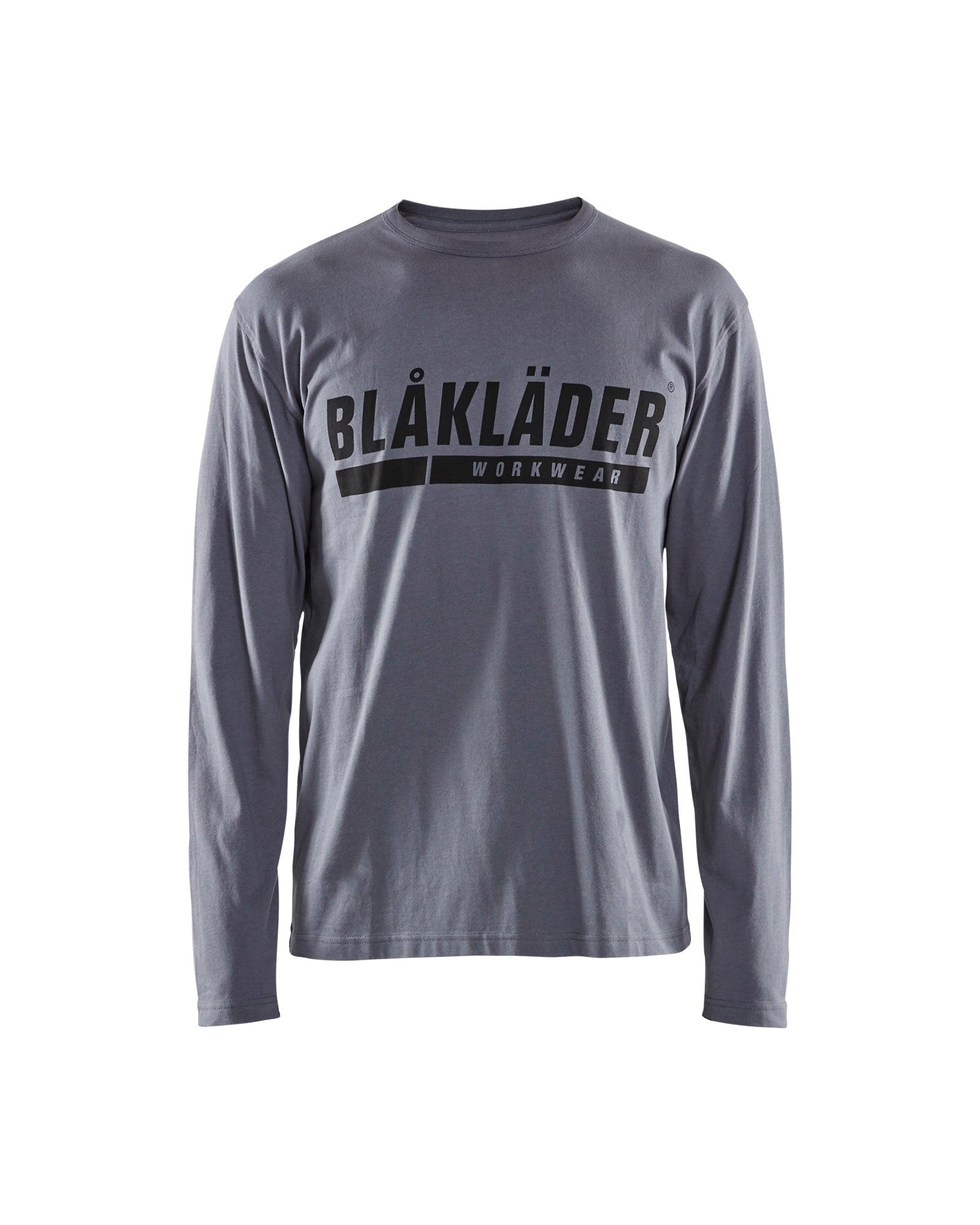 T-SHIRT IMPRIMÉ À MANCHES LONGUES - Gris