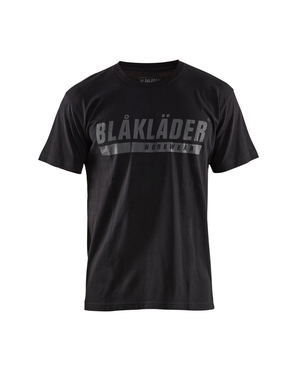 Short Sleeve Branded T-Shirt - Black