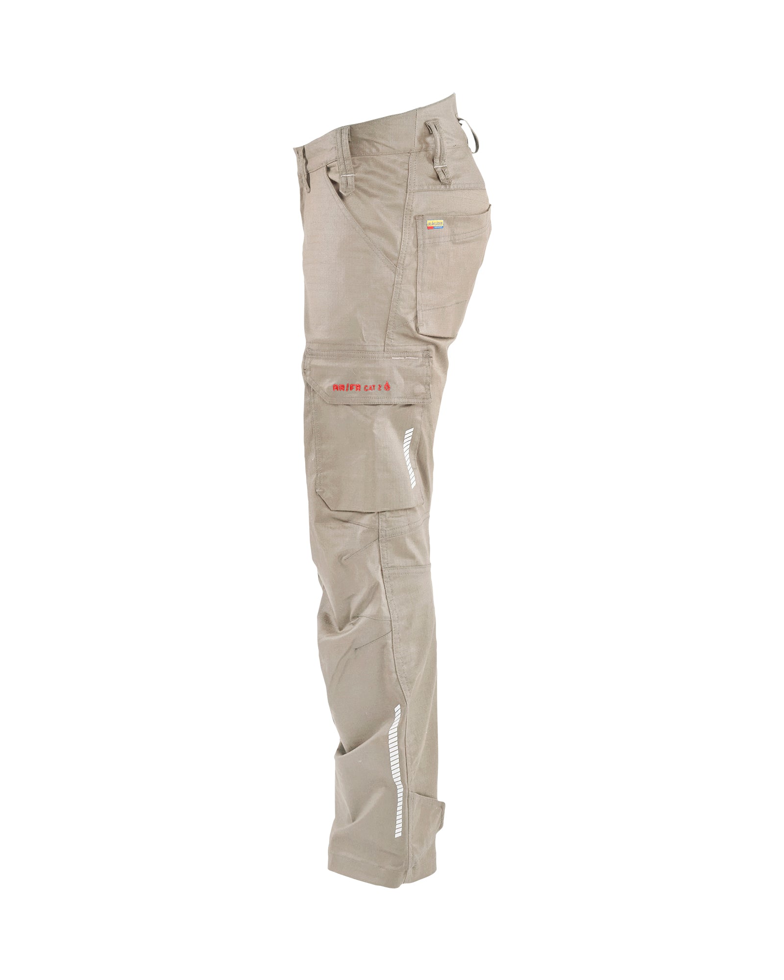 Pantalons extensibles RÉSISTANTE AUX FLAMMES avec genouillères - Pierre