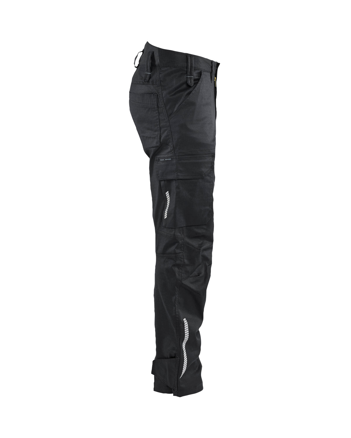 Pantalons extensibles RÉSISTANTE AUX FLAMMES avec genouillères - Noir