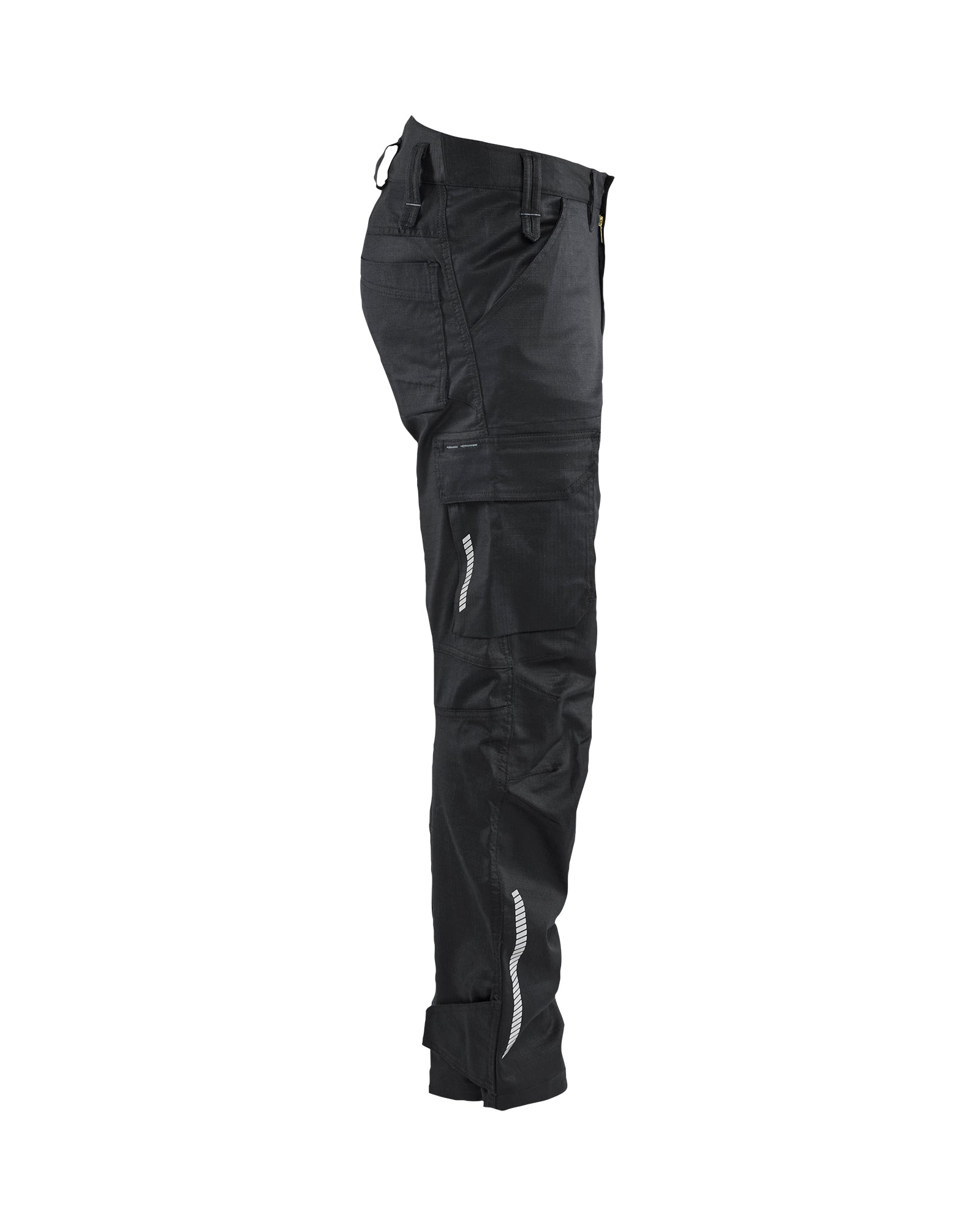 Pantalons extensibles RÉSISTANTE AUX FLAMMES avec genouillères - Noir
