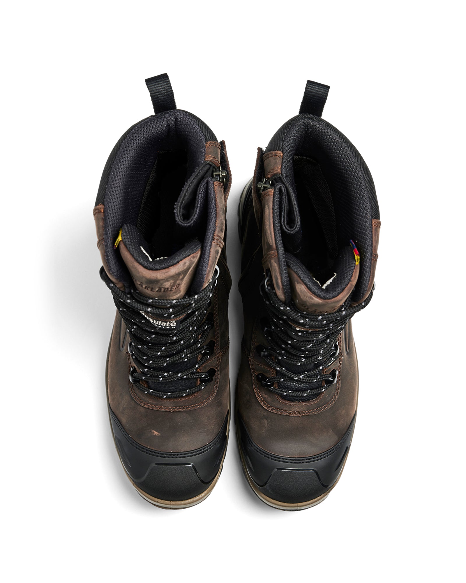 Chaussures de sécurité ELITE 8 pouces - Marron/Noir